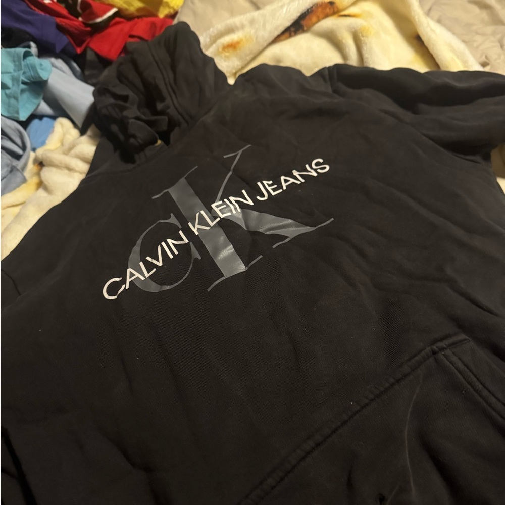 Calvin Klein Black Hoodie Sweater